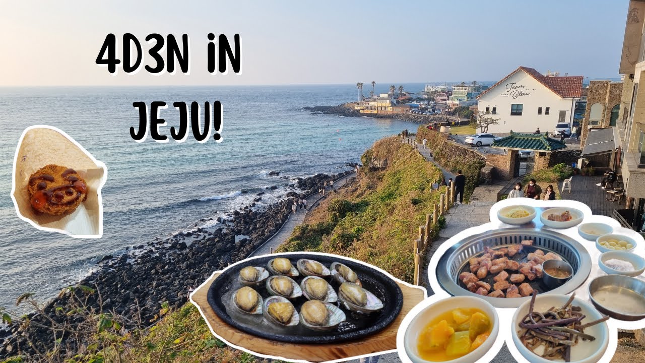 JEJU ISLAND VLOG: BEST Blackpork restaurant, hiking hallasan, Myeongjin Abalone, night markets!