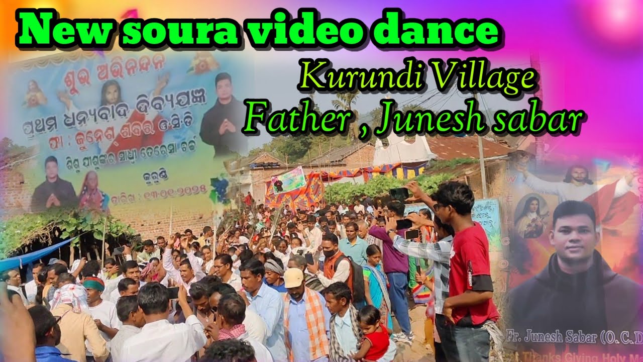 New soura video dance Kurundi Village || Father Junesh Sabar