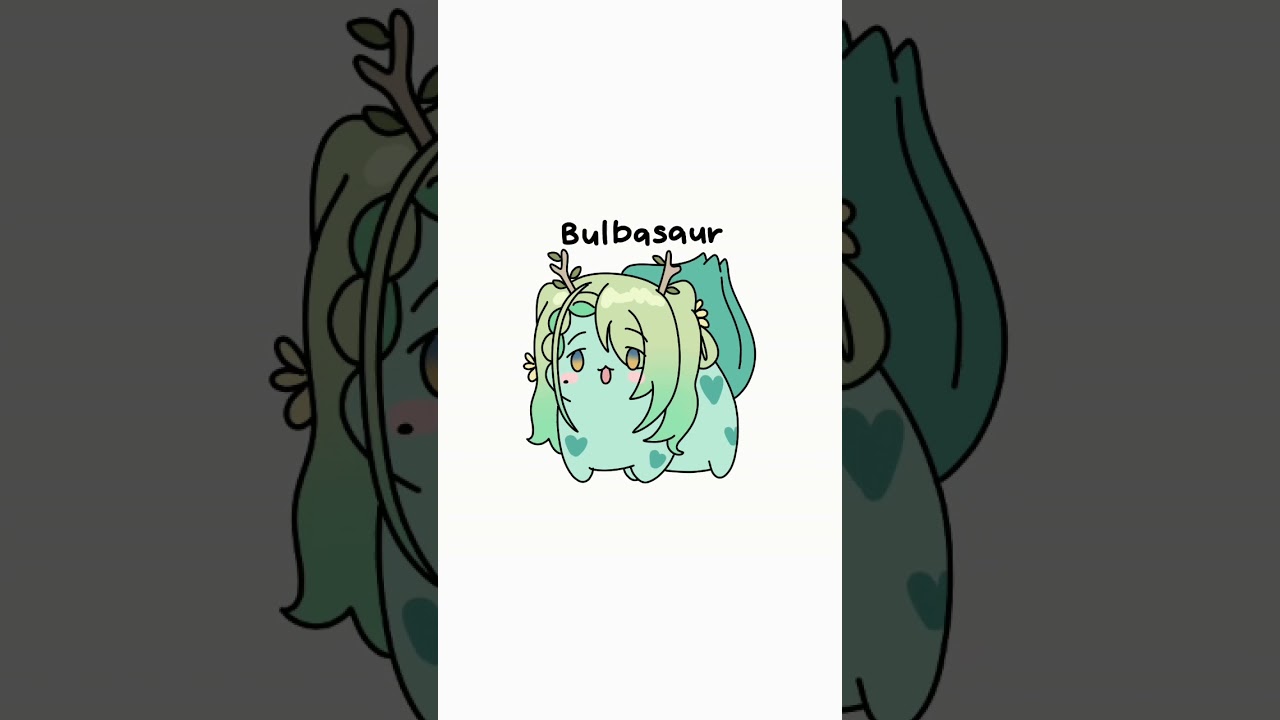 Ceres Fauna but in Bulbasaur version #hololiveenglish #ceresfauna #hololive