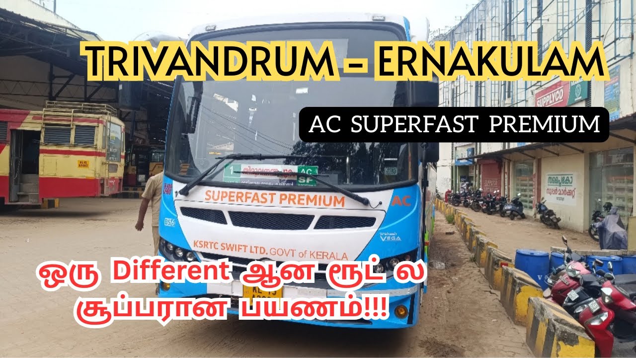 ஒரு Different ஆன ரூட் ல சூப்பரான பயணம் | Trivandrum - Ernakulam | @TravellingTrends20  #trending