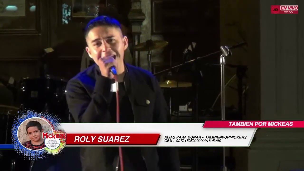 ROLY SUÁREZ - TENGO QUE COLGAR - ES MI CULPA - EN VIVO SANTUARIO LA CONSOLATA SAMPACHO (cover)