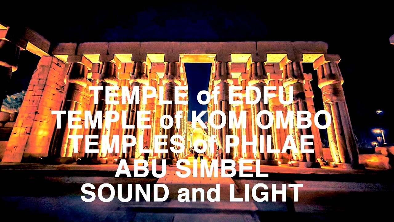 EGYPT-TEMPLE EDFU-KOM OMBO-ISLAND PHILAE-ABU SIMBEL
