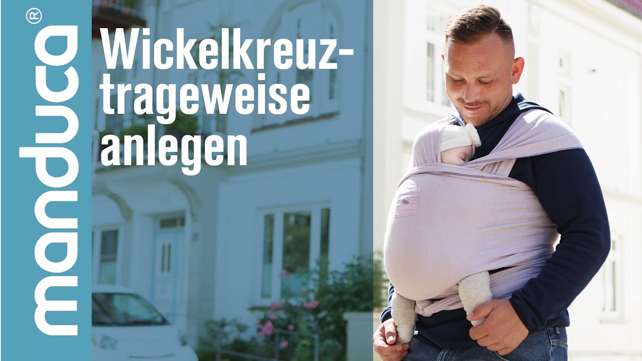 manduca® Sling - Wickelkreuztrageweise - Trageanleitung
