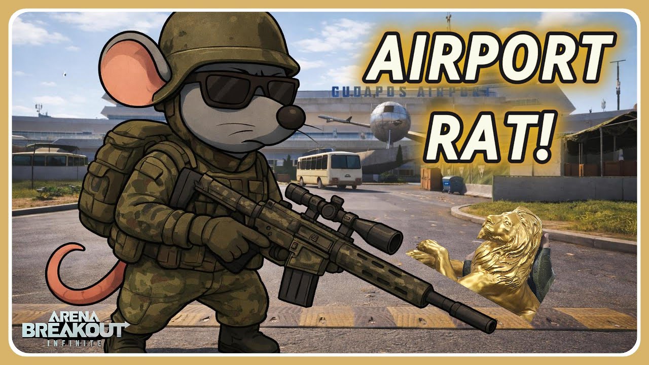 The Airport Has Its First Rat!🐀 | Arena Breakout Infinite