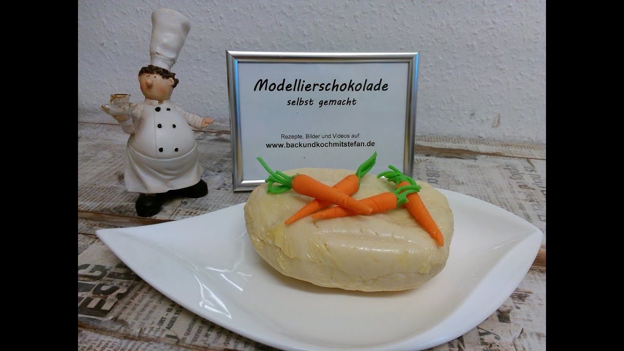 Helle Modellierschokolade selbst gemacht / Rezept / Tutorial