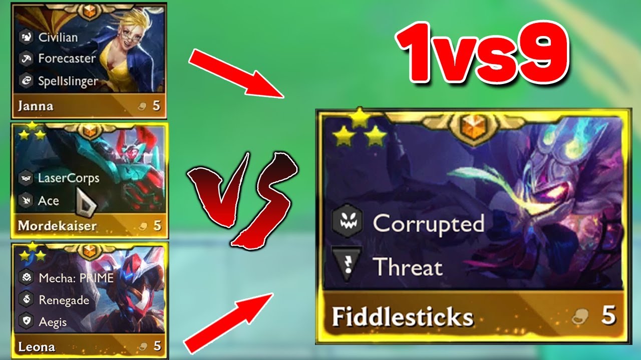 3 Star Fiddlesticks VS Bug Abuser And... ?!! TFT SET 8