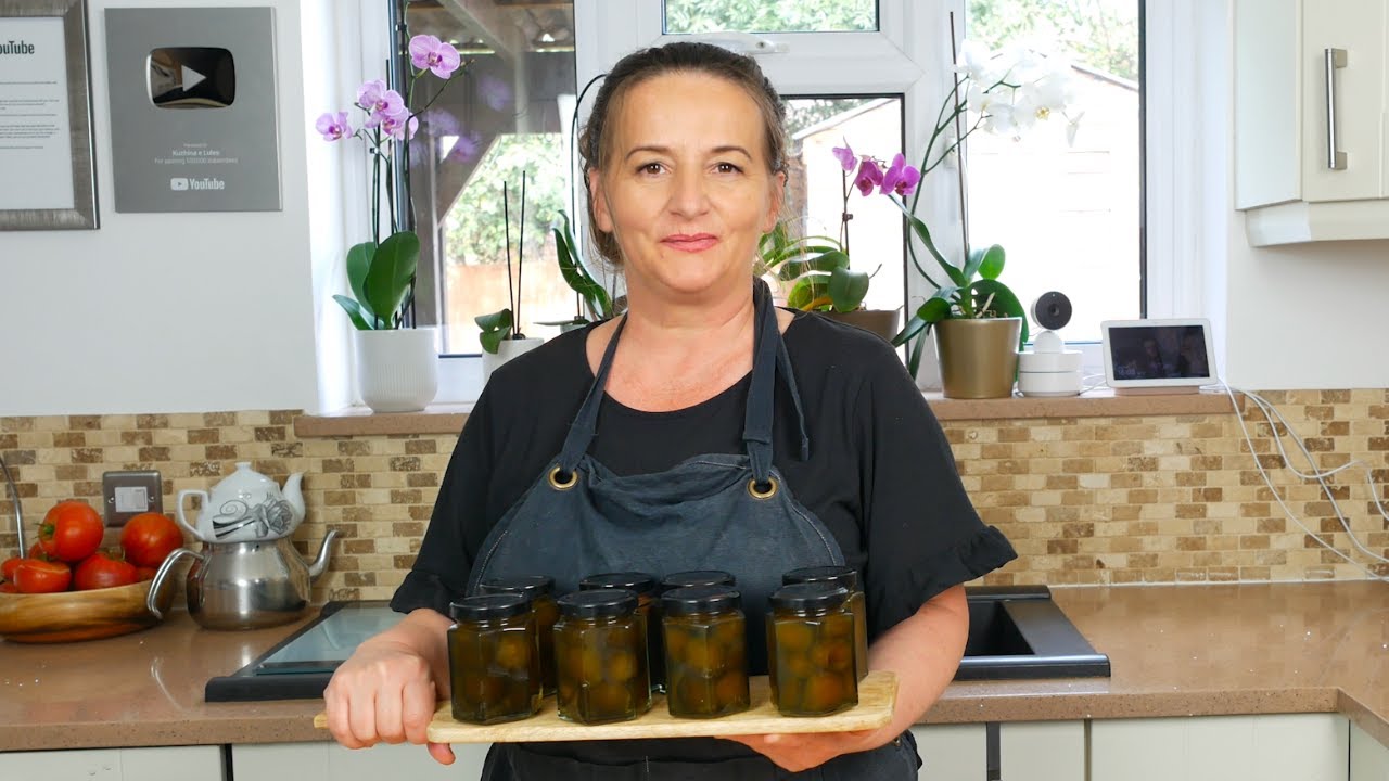 Reçel Me Fiq Të Pa Pjekur | Albanian Style Fig Preserves Recipe