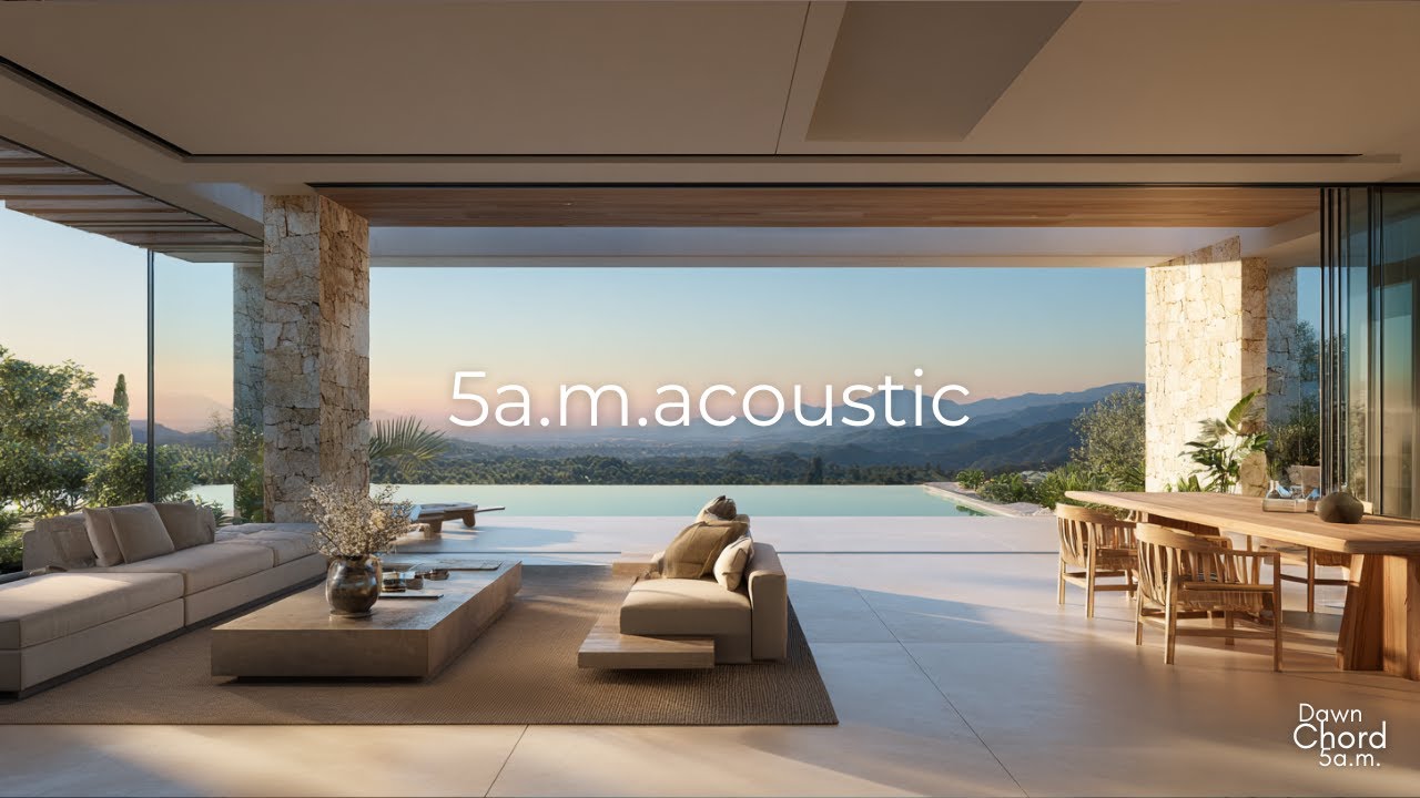 午前5時のバルコニーで深呼吸。新しい一日を迎えるためのサウンド｜5 a.m. Sounds for Welcoming a New Day☀️⛰️