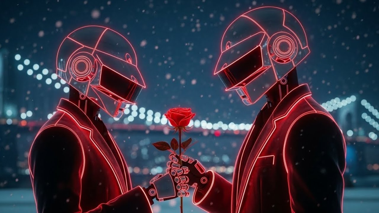 💖VALENTINE MUSIC DAFT PUNK INSPIRED🌹💞