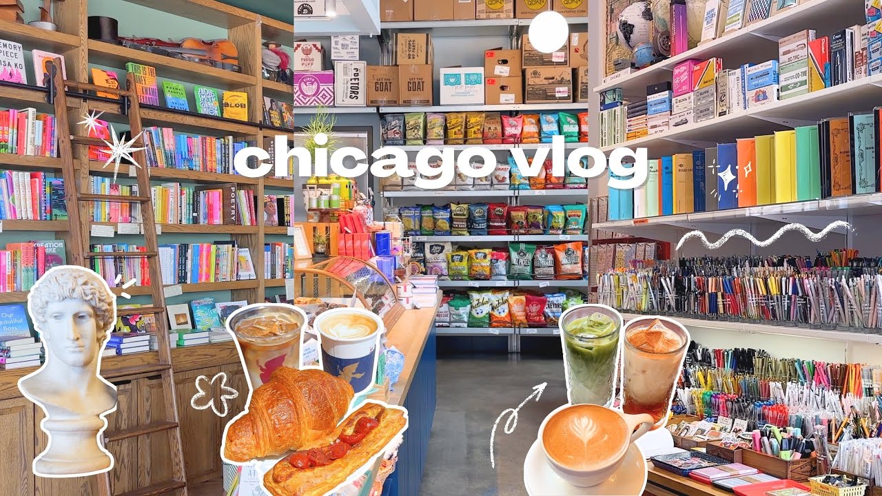 Chicago Vlog | Bookstores, Cafés, Gift Shops in Andersonville & Printer's Row