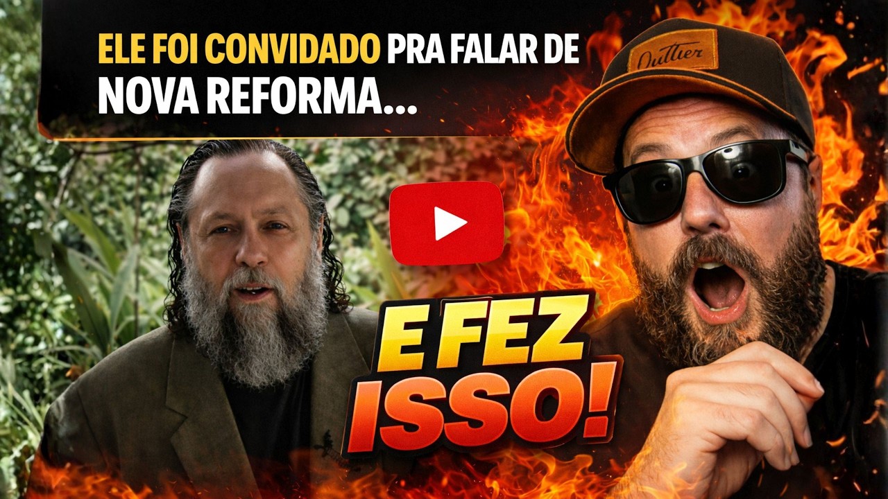 REACT AO VÍDEO QUE CAIO FÁBIO ENVIOU PARA PASSAR NO ENCONTRO SOBRE NOVA REFORMA PROTESTANTE!