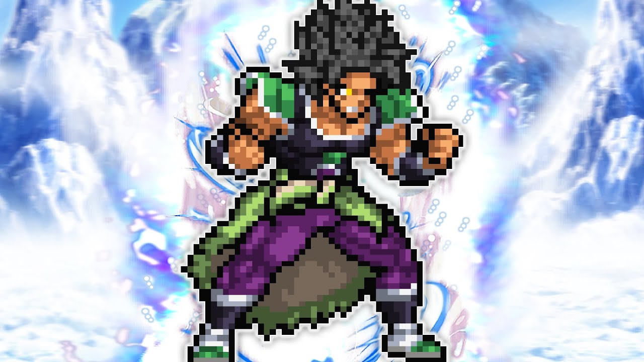 BROLY INSTINTO SUPERIOR! TESTEI A NOVA VERSÃO DO BROLY SUPER NO MUGEN E ELA É INSANA