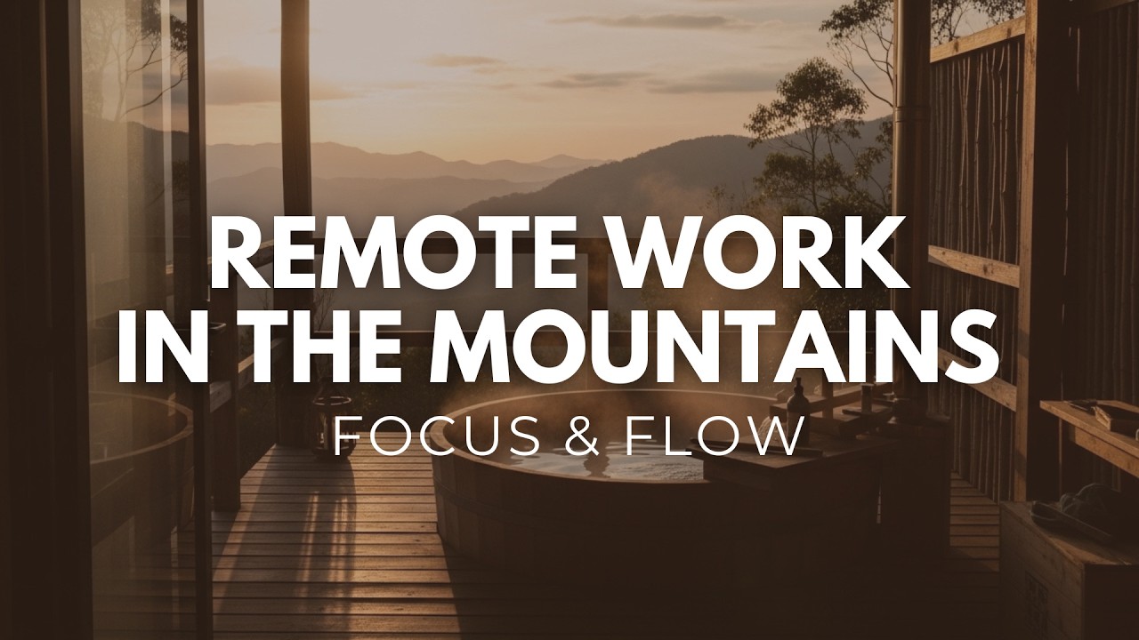 Focus and Flow | Remote Work in the Mountains 🌄