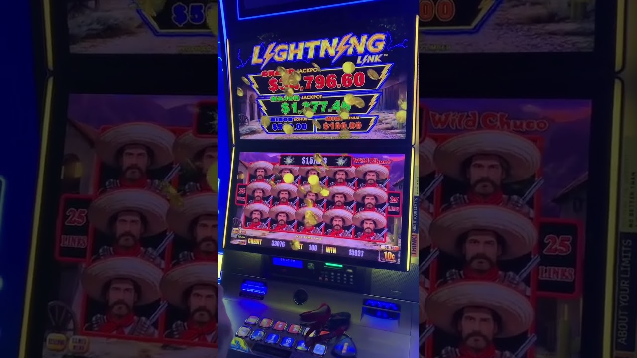 Lightning Link is crushing the screen with an unbeatable win! Wohoo! ⚡🎉 