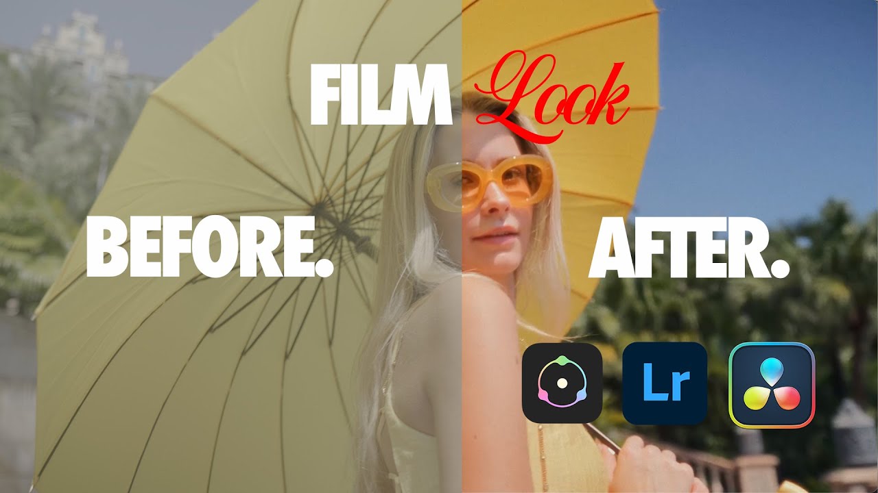 Film Color Grading for DaVinci Resolve & Lightroom