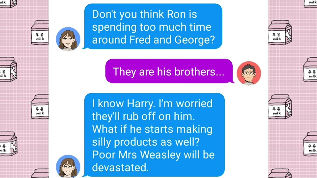 Harry and Hermione 