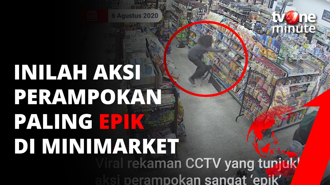 EPIK! Pencurian Paling Unik di Sebuah Minimarket