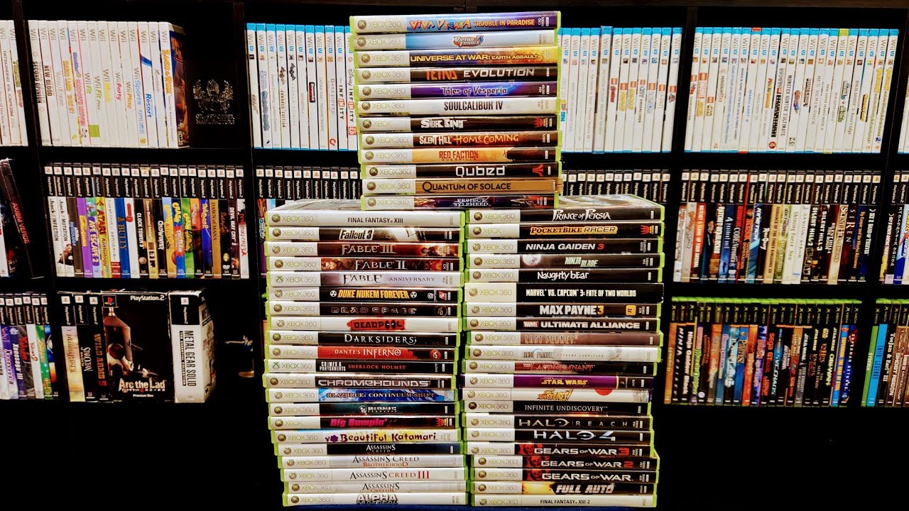 My Microsoft Xbox 360 Collection