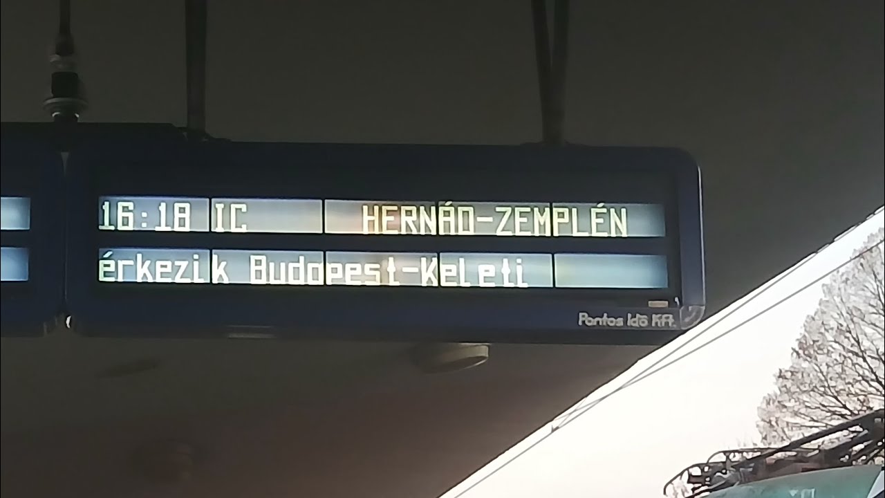 HERNÁD-ZEMPLÉN IC Budapest-Keleti - Miskolc-Tiszai 1 évad 3 epizód [3 szakasz]