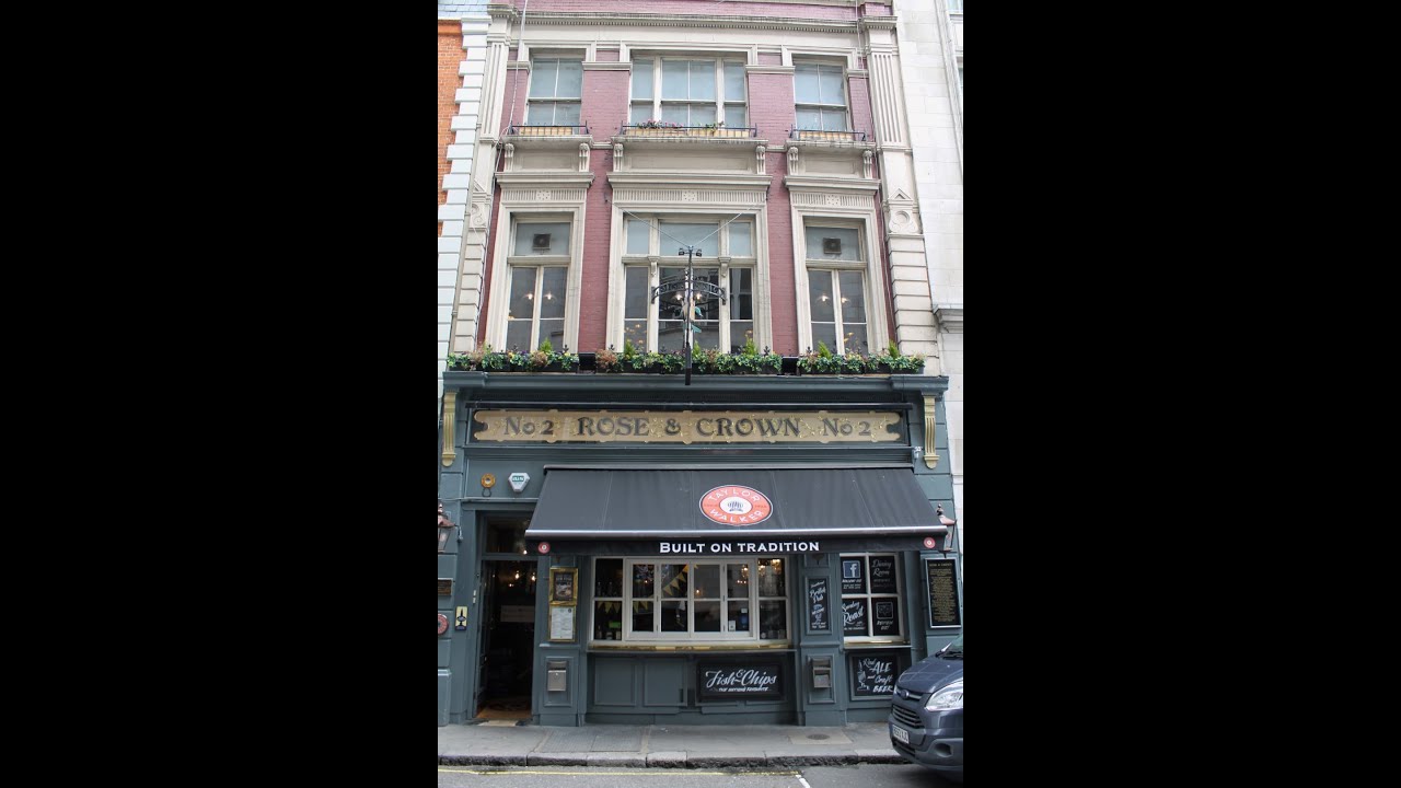 Lunch at Rose & Crown – Mayfair, London