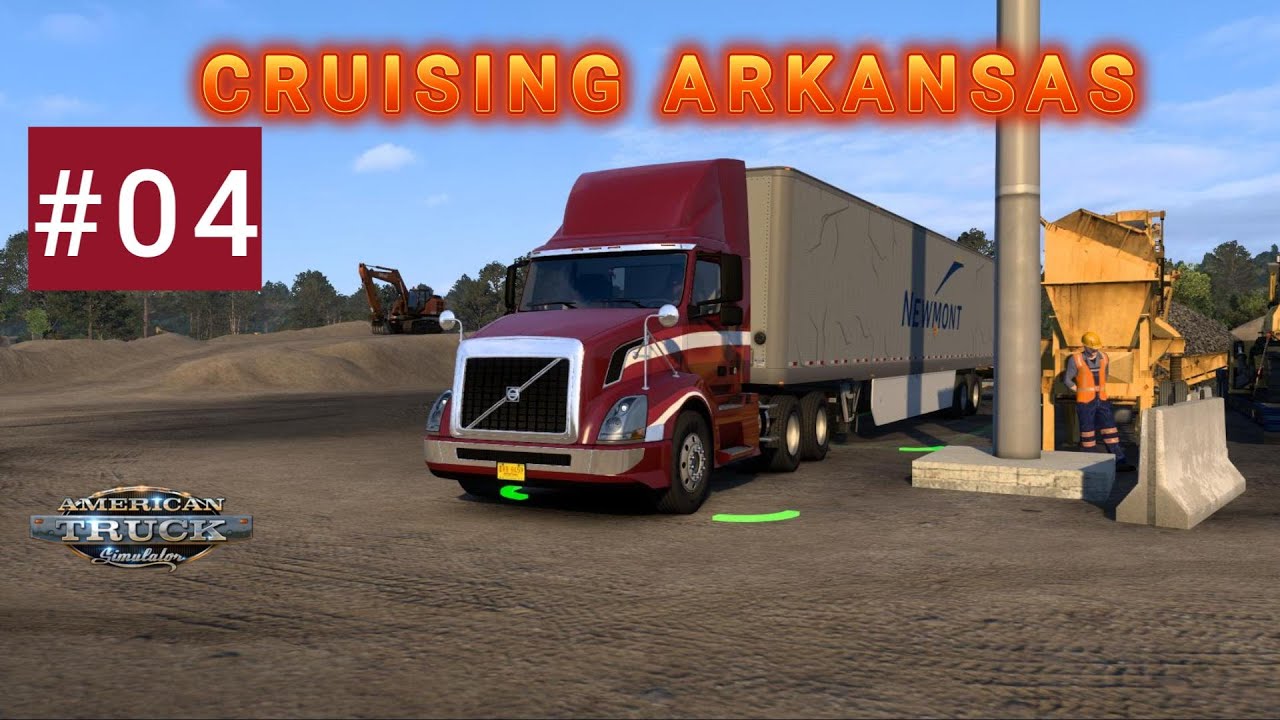 American truck simulator - Cap 4 -  Cruising Arkansas Event - #americantrucksimulator