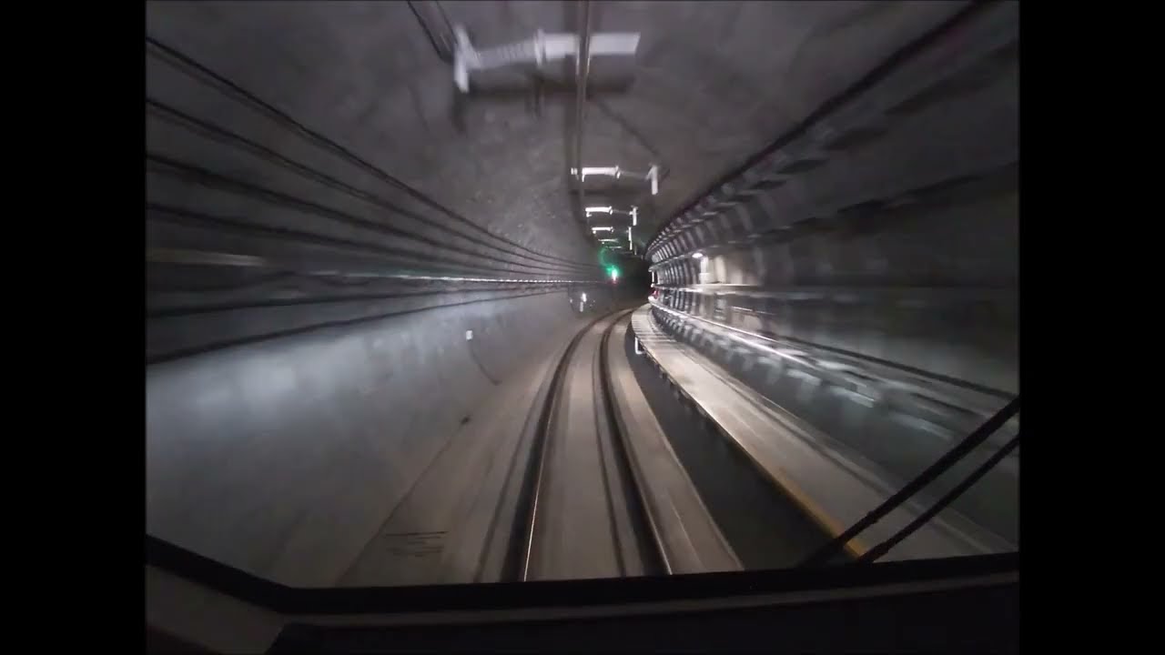 Take a ride through CRL tunnels from the driver's seat