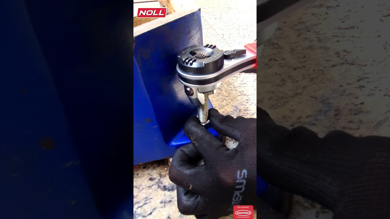 NOLL - CHAVE COM CATRACA AJUST&Aacute;VEL MULTIUSO