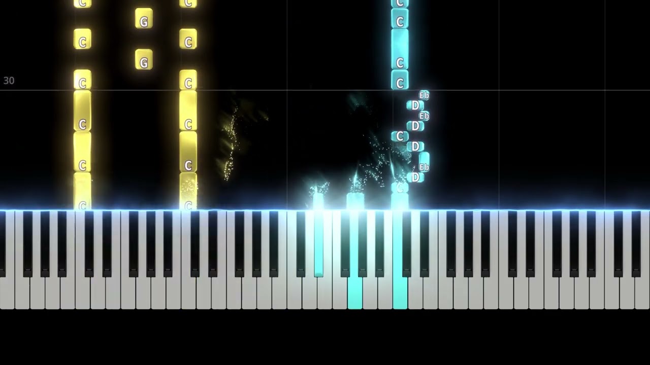 Hive Knight - Christopher Larkin [PIANO TUTORIAL]