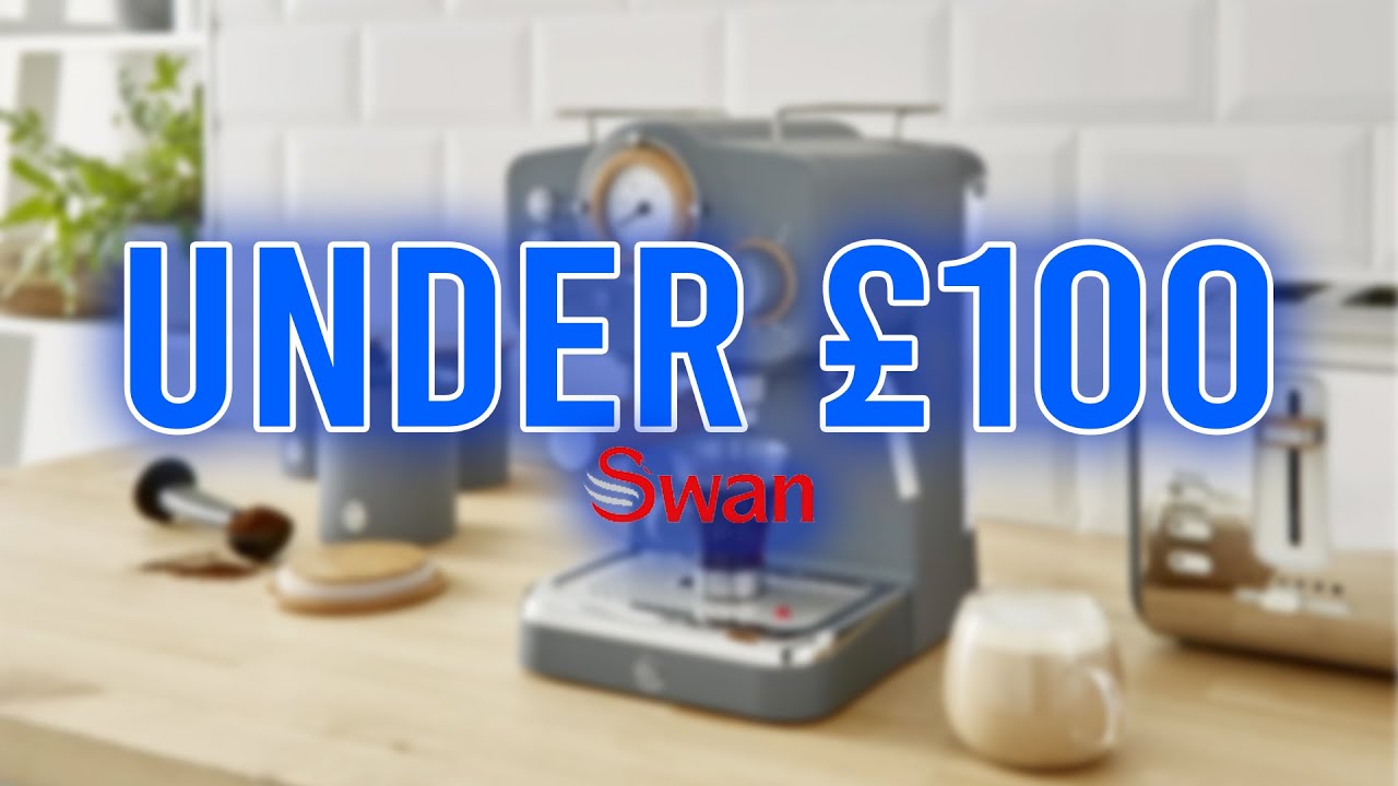 The Best Espresso Machine Under £100 | Swan Nordic Range Coffee Pump Machine Review.