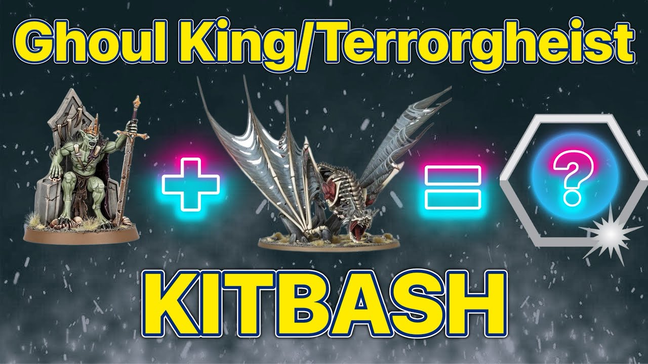 EPIC KITBASH! Ghoulking Abhorrent + Terrorgheist! Let me know what you think! 