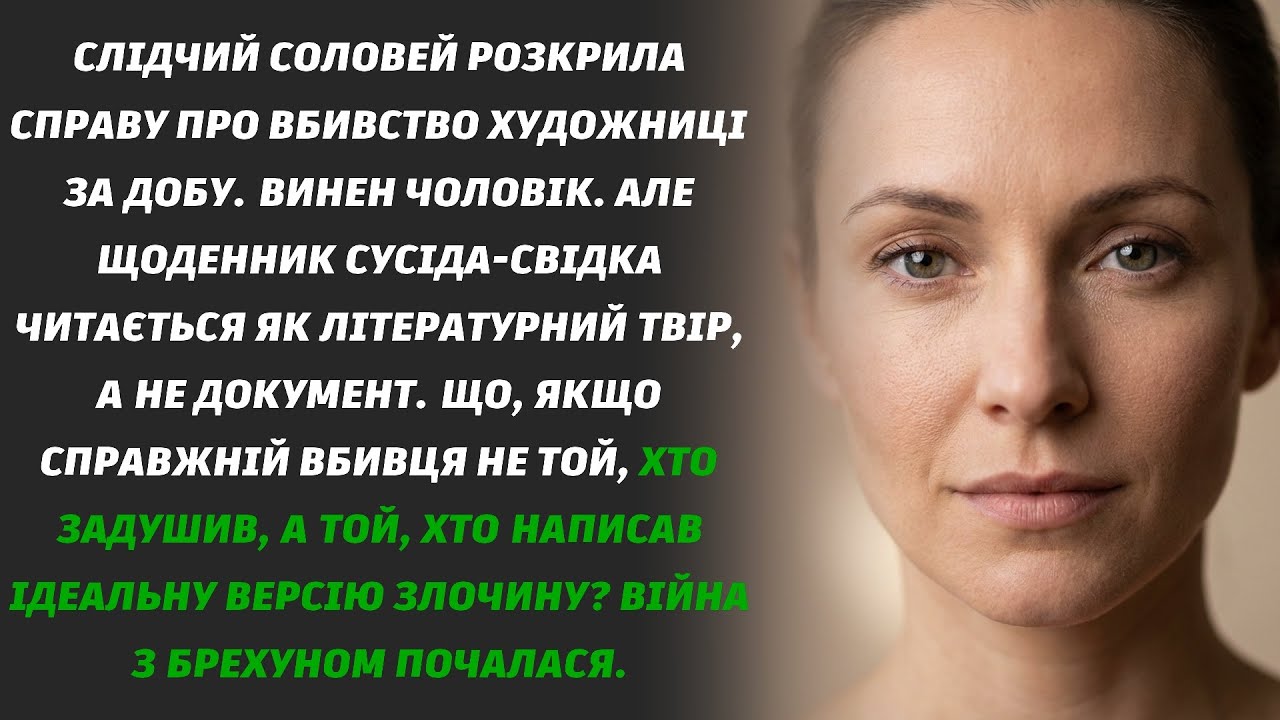 Сусід записував усе в щоденник. Слідча прочитала — і зрозуміла: вбивця не той.