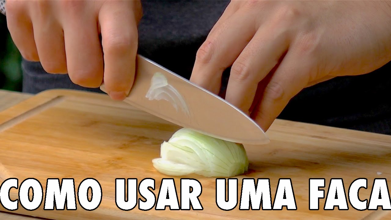 Como usar uma faca corretamente