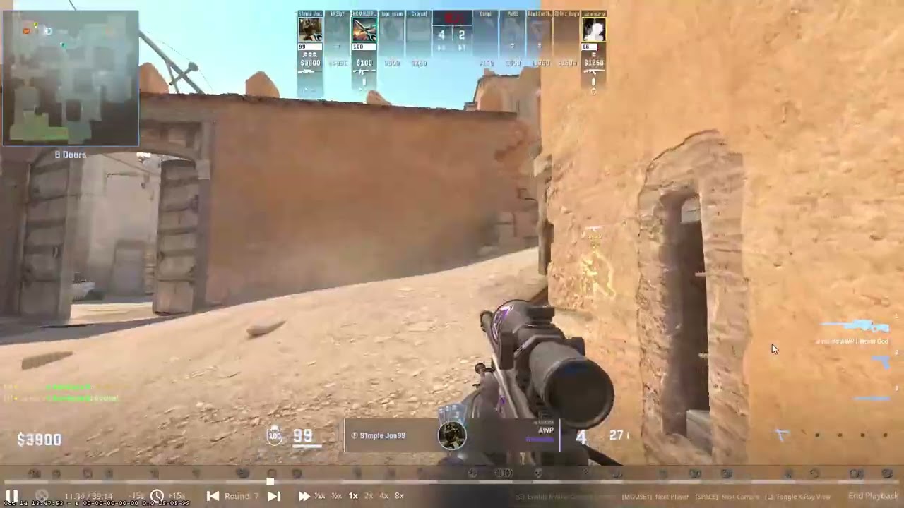 Clutch, no scope, repeat – s1mple style