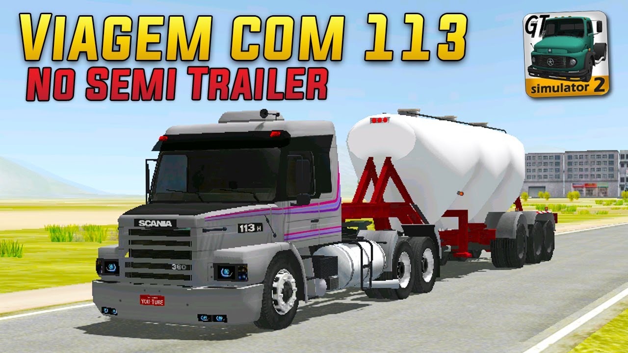 Grand Truck Simulator 2 - Viagem com Scania 113h Rebaixada