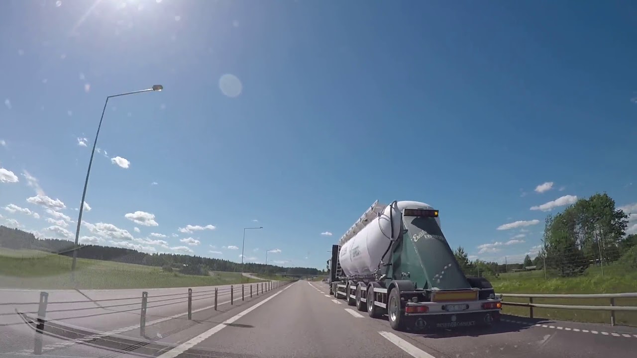 Sweden Driving - Uppsala to Green Hotel, Tallberg - 7th June 2018