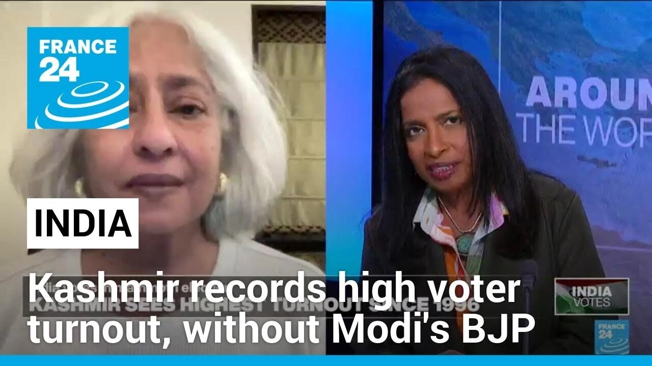 India's Kashmir records high voter turnout – without Modi’s BJP on ballot • FRANCE 24 English