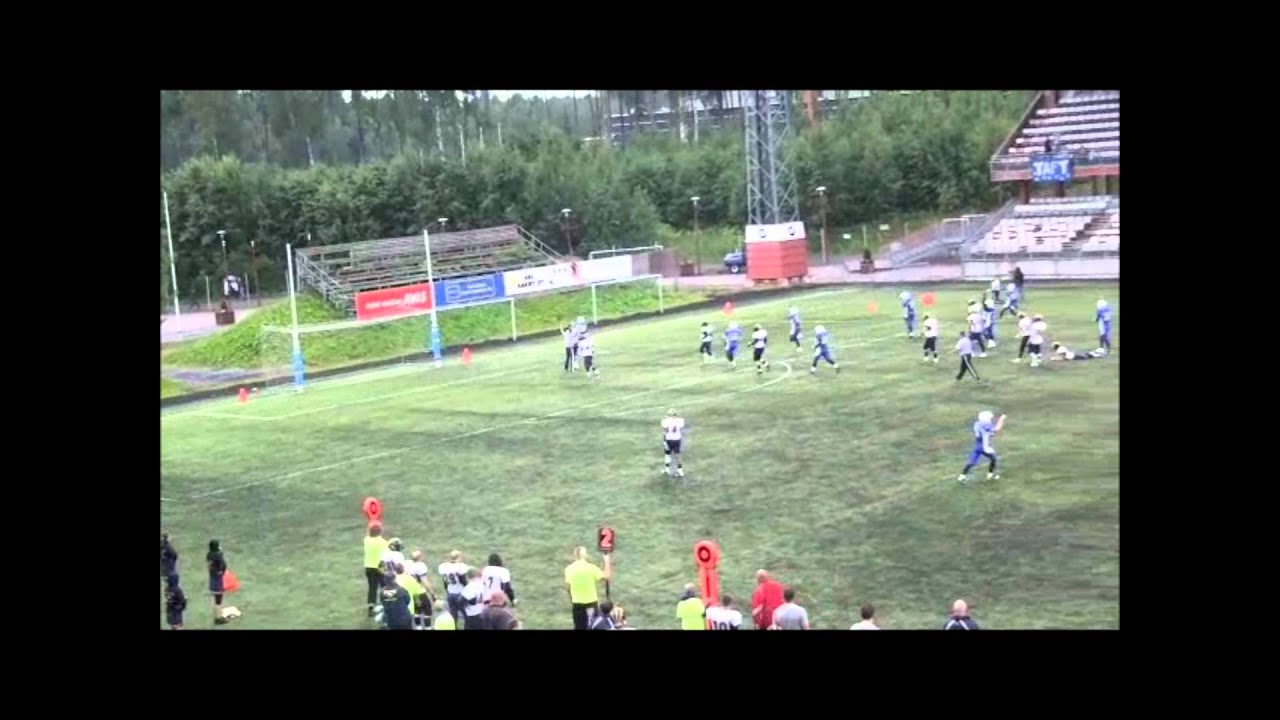 Conte Cuttino RB/WR Vantaa TAFT (Finland) 7-23-12