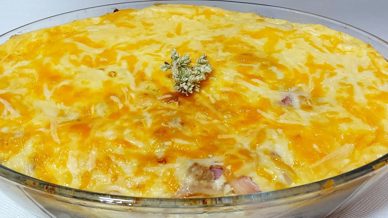 🍽 PASTEL DE PATATAS, BEICON Y ATÚN👌 // BEATRIZ COCINA