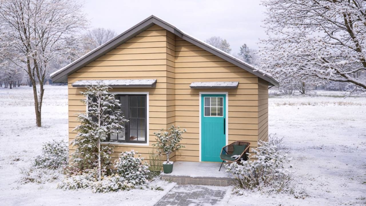 16' x 26' (5 x 8 Meters) Fall In Love Adorable 1-Story Tiny House | Exploring Tiny House