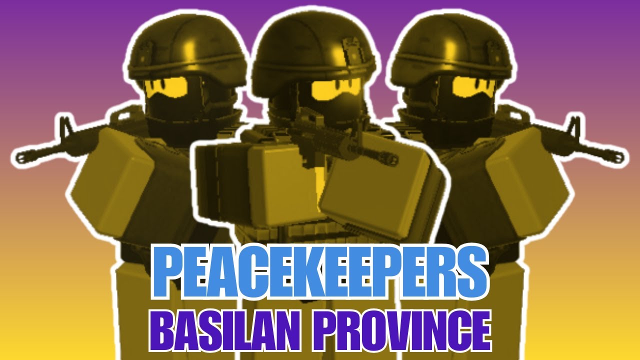 Bringing Peace To Basilan Province With Our PEACE GUNS: Roblox PEACEKEEPERS