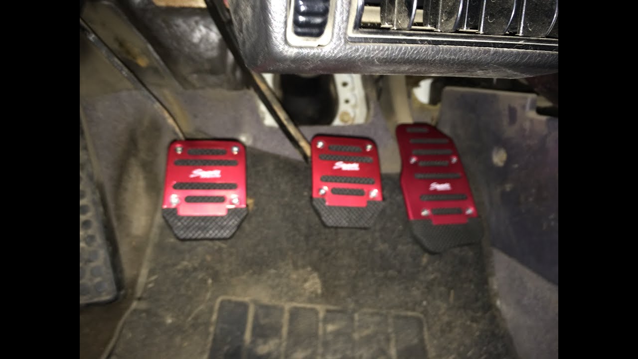 How to easily install pedal covers