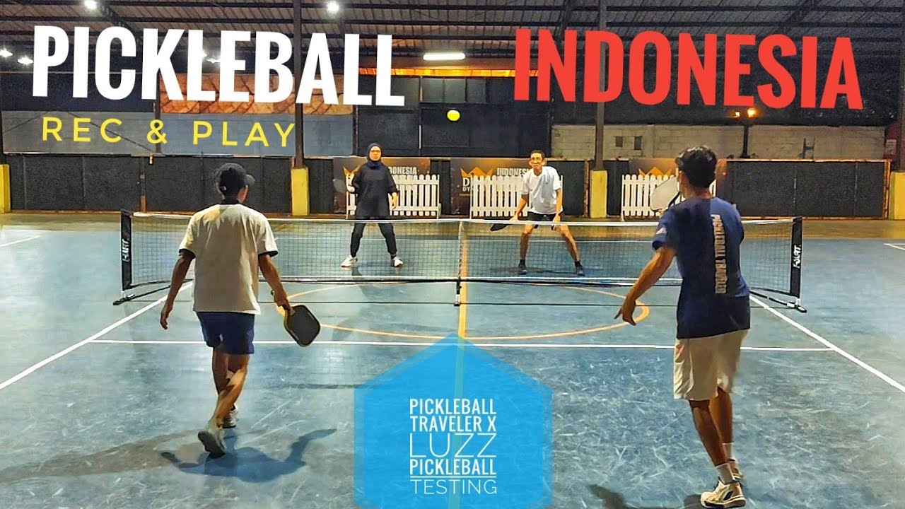Pickleball Traveler Rec & Play | Bastian|Reza v DianF|Uplik #pickleballindonesia 