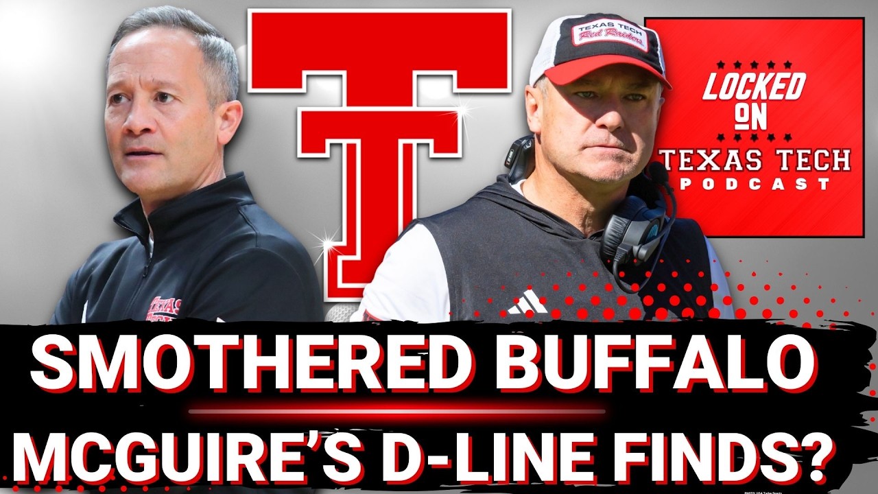 DOMINATE: Texas Tech SMOTHERS Colorado in HOME ROUT | D-LINE: Joey McGuire finds his guys?