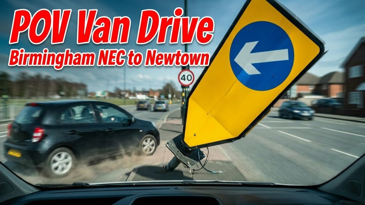 POV Drive-Along 🚐 | Birmingham NEC to New Town | Spring City Drive