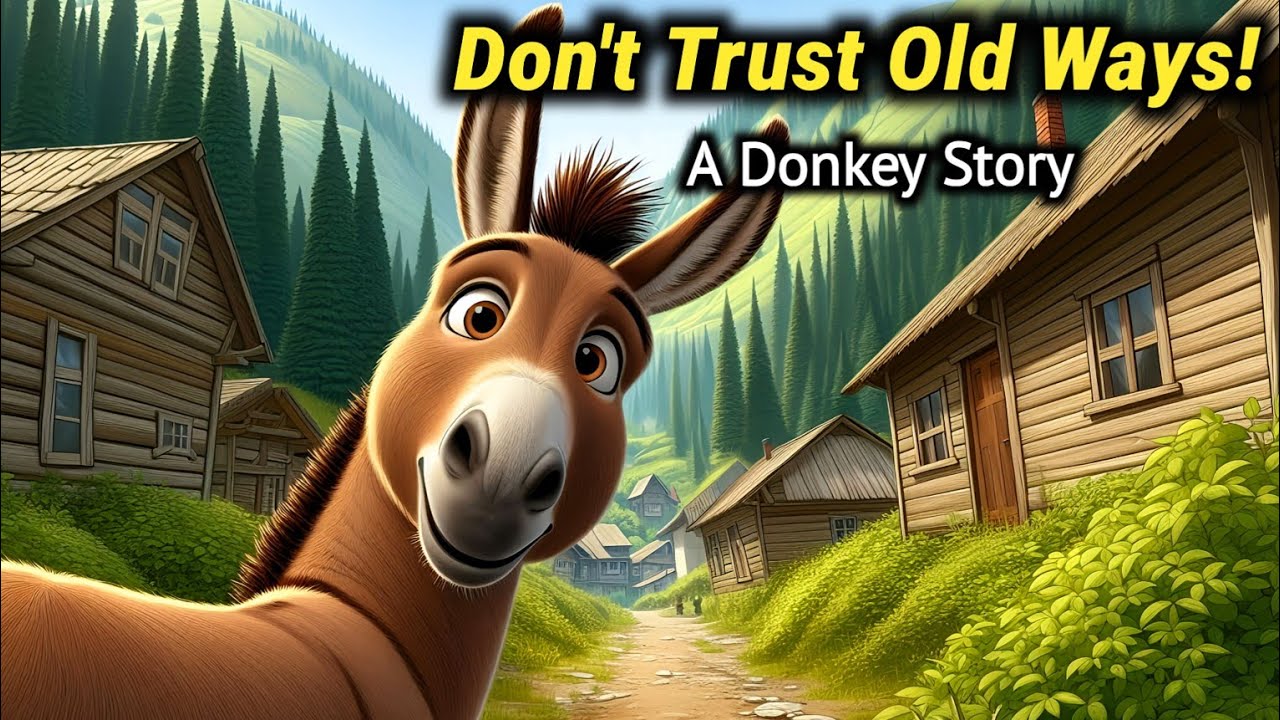 Life-Changing Story ⭐ The Donkey’s Path – A Motivational English Story About Finding Your Way