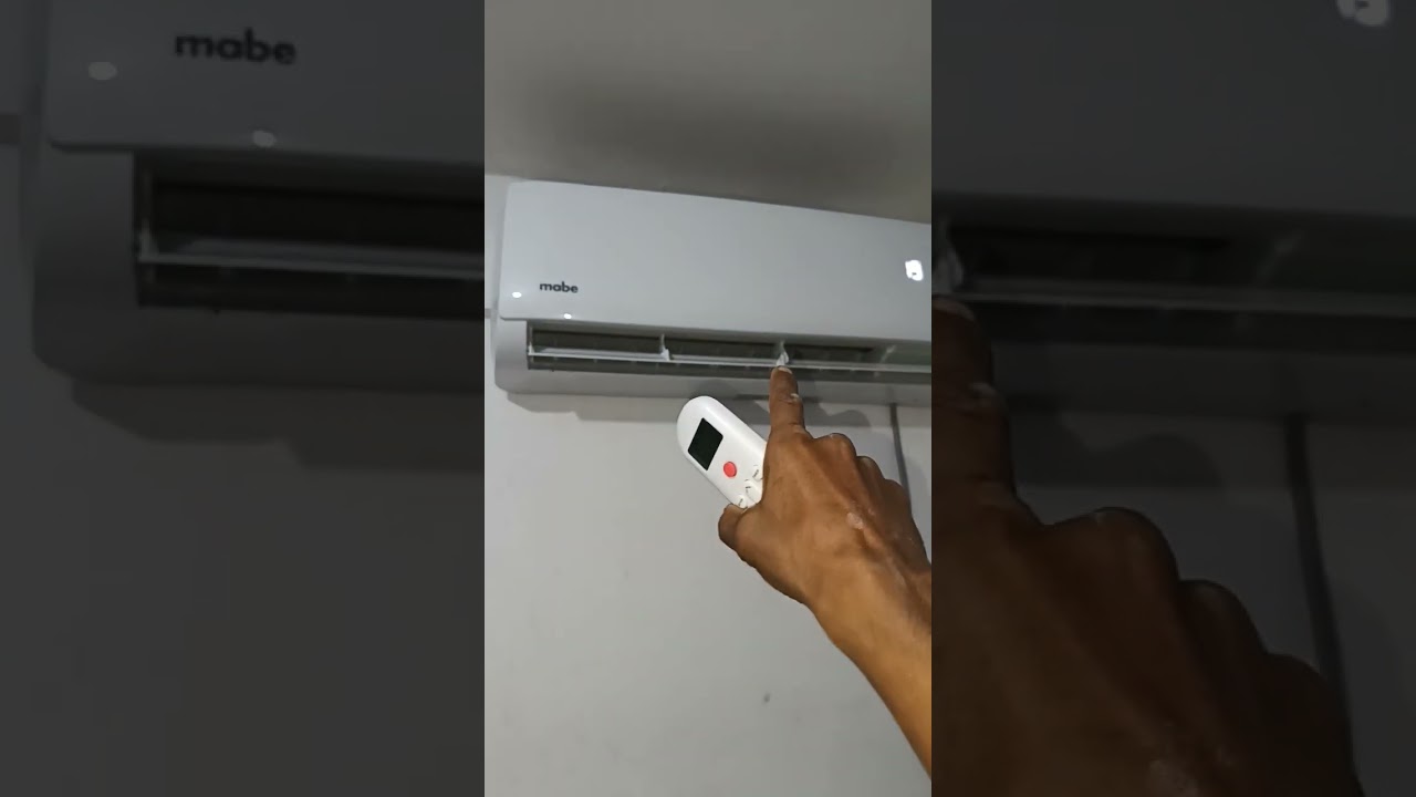 Bot&oacute;n AUTO y fan en AUTO como funciona ? Aire acondicionado MABE
