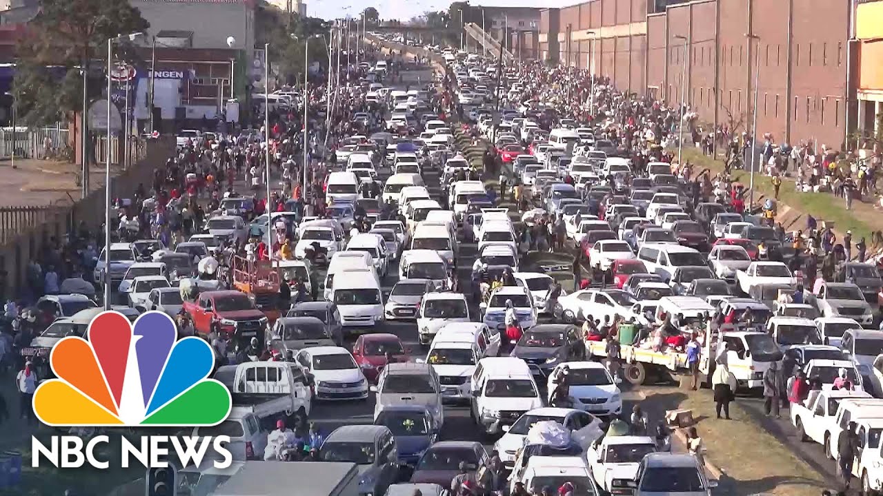 Thousands Go Looting As South African Law And Order Breaks Down