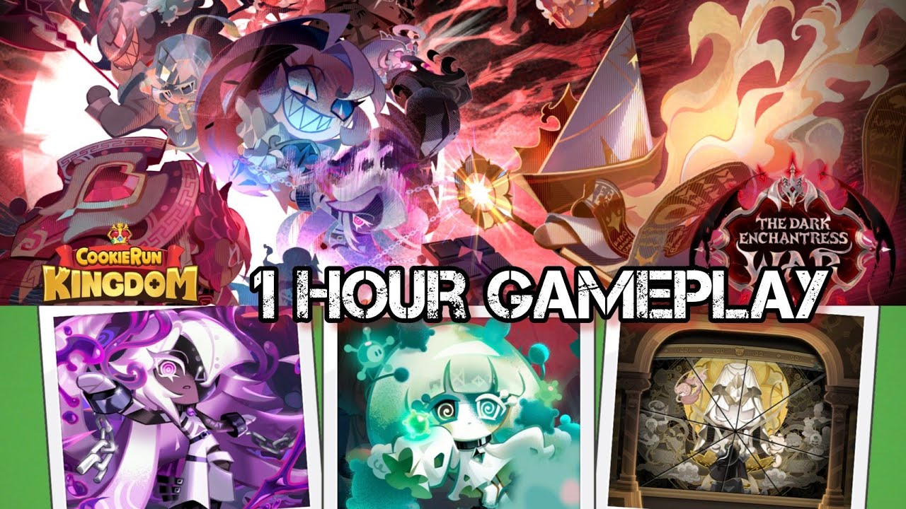 1 hours gameplay / Cookie Run Kingdom 