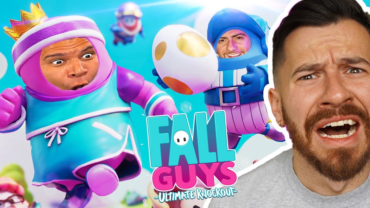 Playing Fall Guys With TEAM ALBOE!! Ft. Wolfieraps & ChadWithaJ