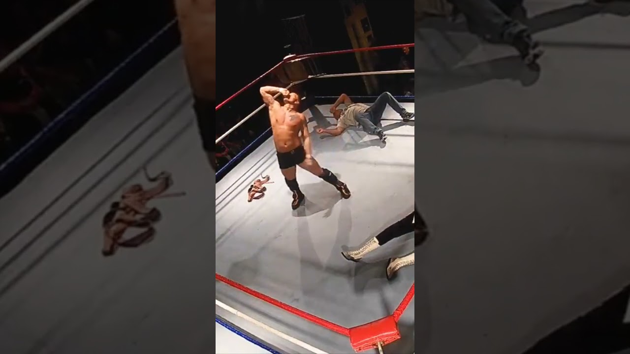 Kurt Angle delivers an Olympic Slam at World League Wrestling! Oh it's true! 